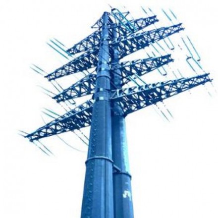 Многогранная опора ЛЭП МУ330-3